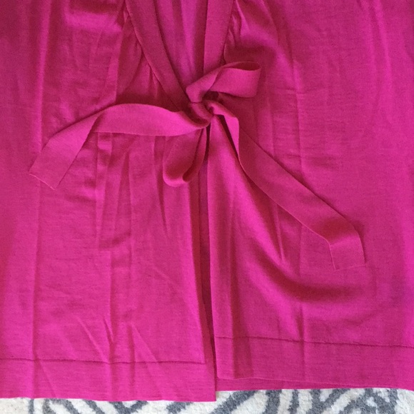 Lafayette 148 Fuschia Cardigan - Picture 5 of 8